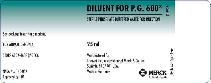 PRINCIPAL DISPLAY PANEL - 25 mL Diluent Vial Label
