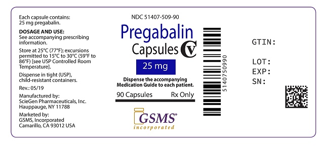 Pregabalin Caps 25 mg 51407-509-90.jpg