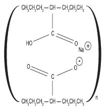 Divalproex Structural formula