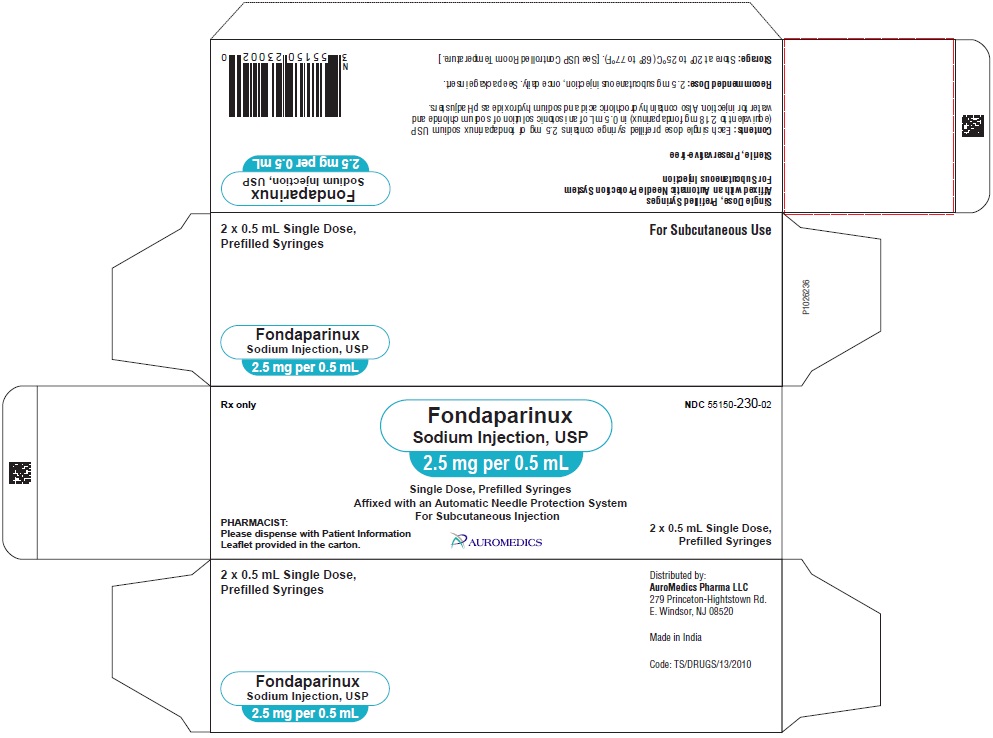 PACKAGE LABEL-PRINCIPAL DISPLAY PANEL - 2.5 mg per 0.5 mL - Prefilled Syringe-Carton (2 Syringes)