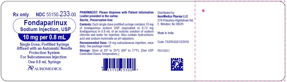 PACKAGE LABEL-PRINCIPAL DISPLAY PANEL – 10 mg per 0.8 mL - Prefilled Syringe Blister Pack Label