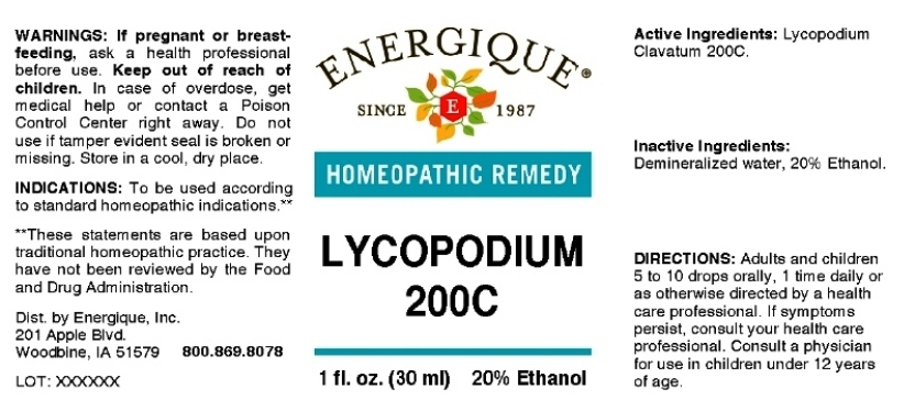 Lycopodium 200C