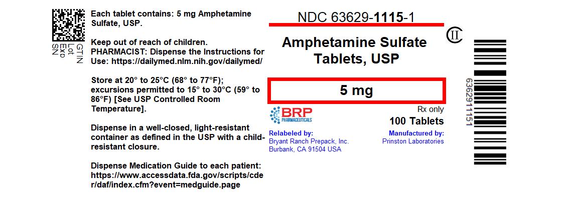 Container Label 5 mg