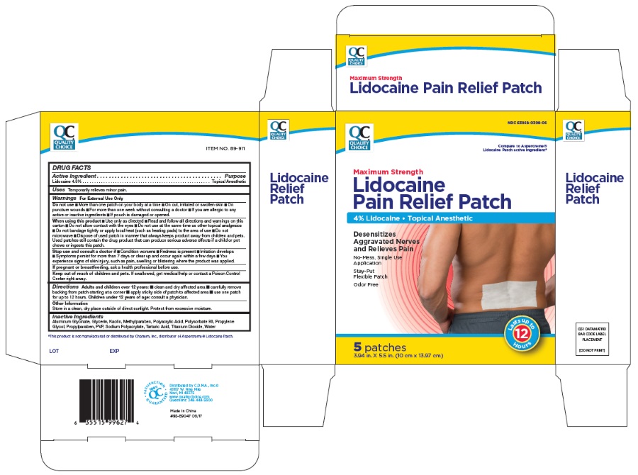 Lidocaine  Patch