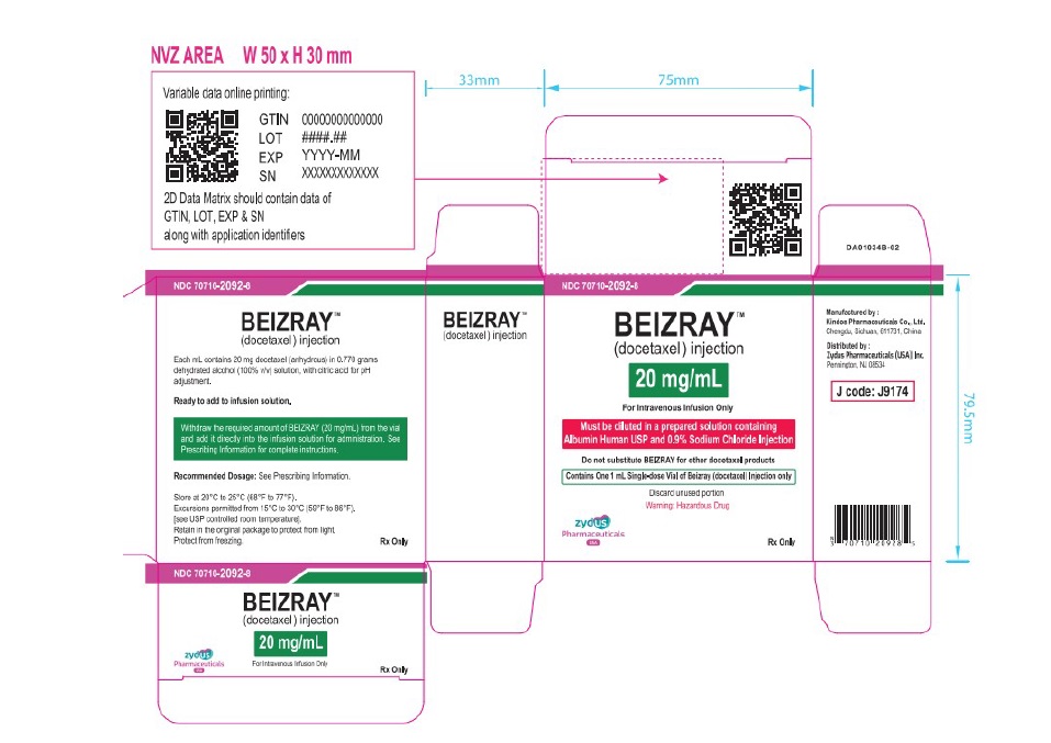 20 mg/mL carton label