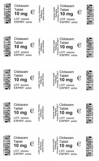 10 mg Clobazam Tablet Blister