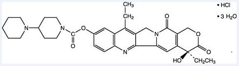 Irinotecan Hydrochloride Structural formula