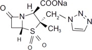 Chemical Structure of Tazobactam Sodium
