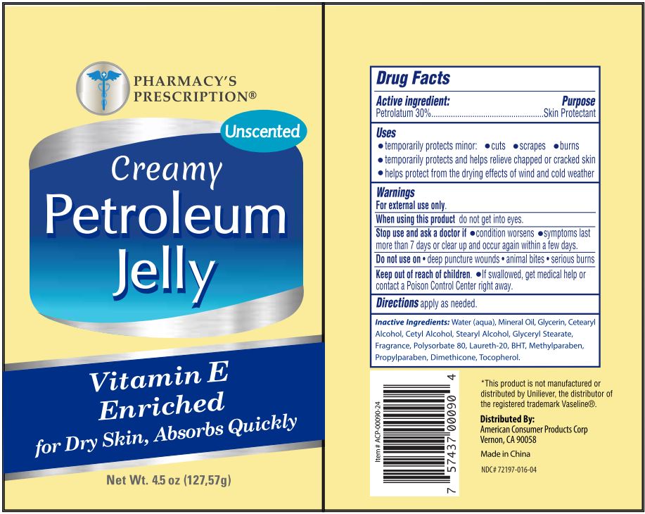 Creamy Petroleum Jelly