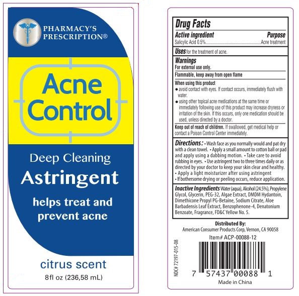 Pharmacys Prescription Acne Control