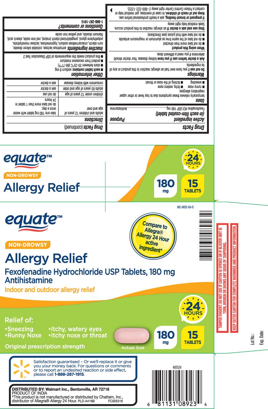 Fexofenadine HCI USP 180 mg