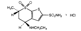 Dorzolamide Chemical Structure