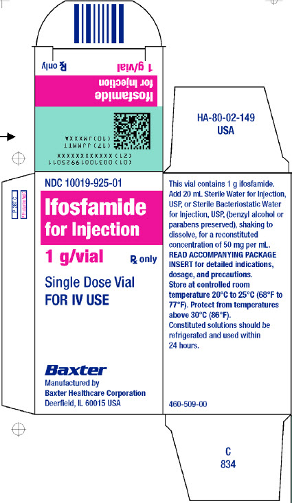Ifosfamide Representative Carton Label 1 of 2