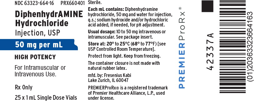 PACKAGE LABEL - PRINCIPAL DISPLAY - Diphenhydramine Hydrochloride 1 mL Single Dose Vial Tray Label
