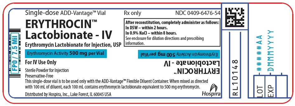 PRINCIPAL DISPLAY PANEL - 500 mg Vial Label