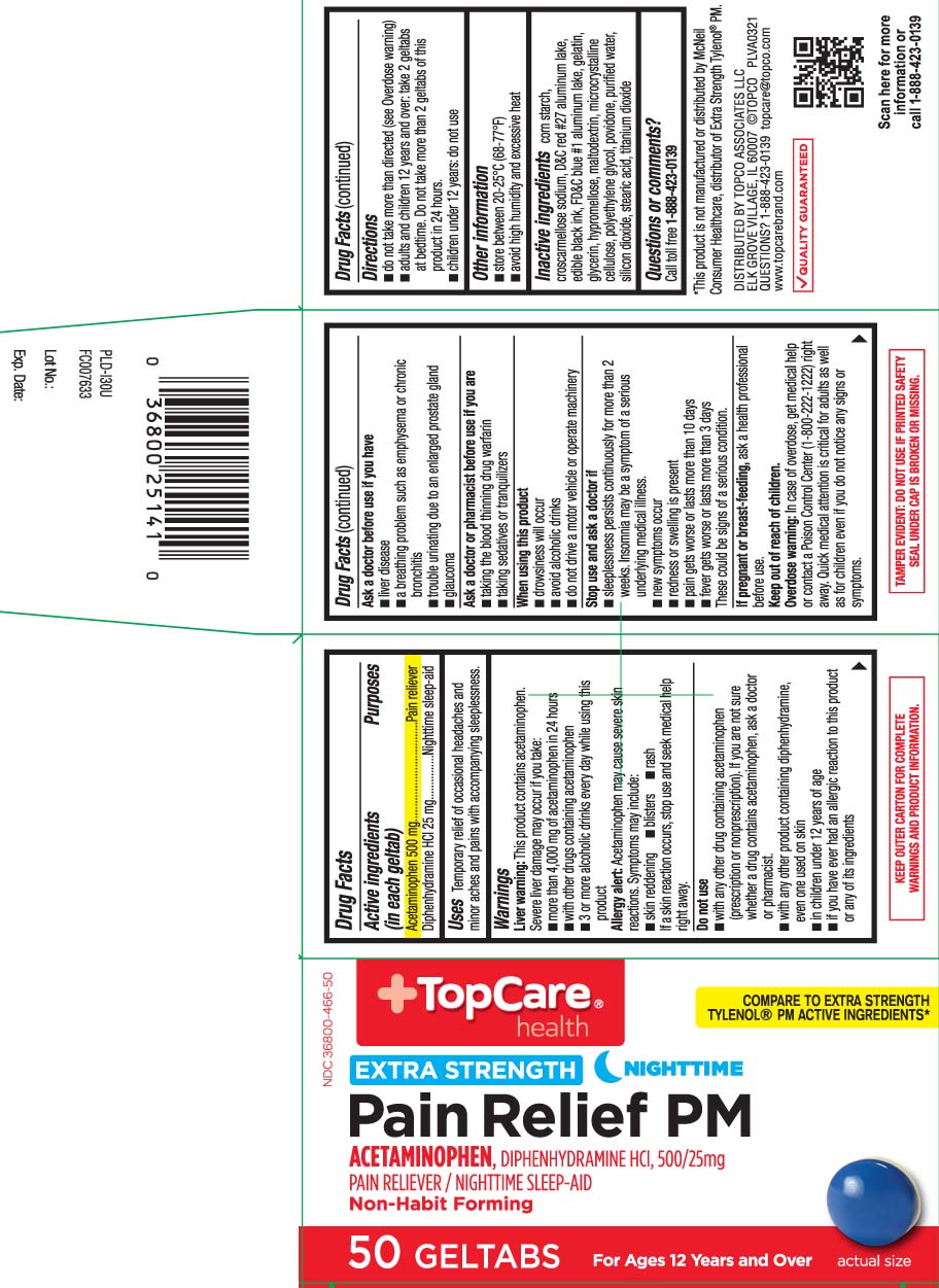 Acetaminophen 500 mg Diphenhydramine HCl 25 mg