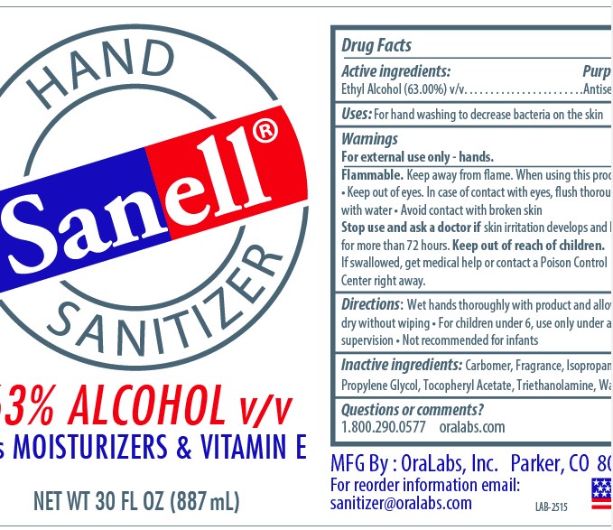 Sanell 30 oz Hand Sanitizer