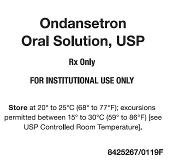 Ondansetron Oral Solution Tray Lid