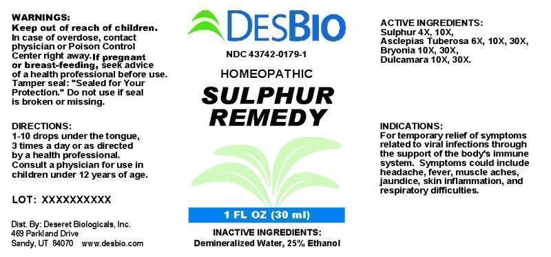 Sulphur Remedy