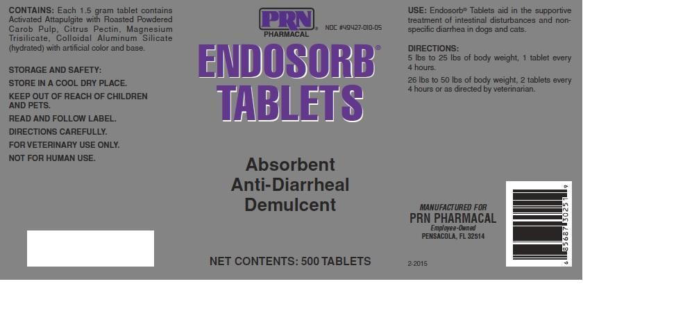 Endosorb Tablet Label