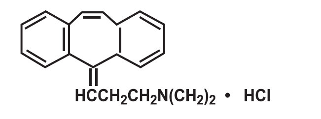 CyclobenzaprineStructuralFormula