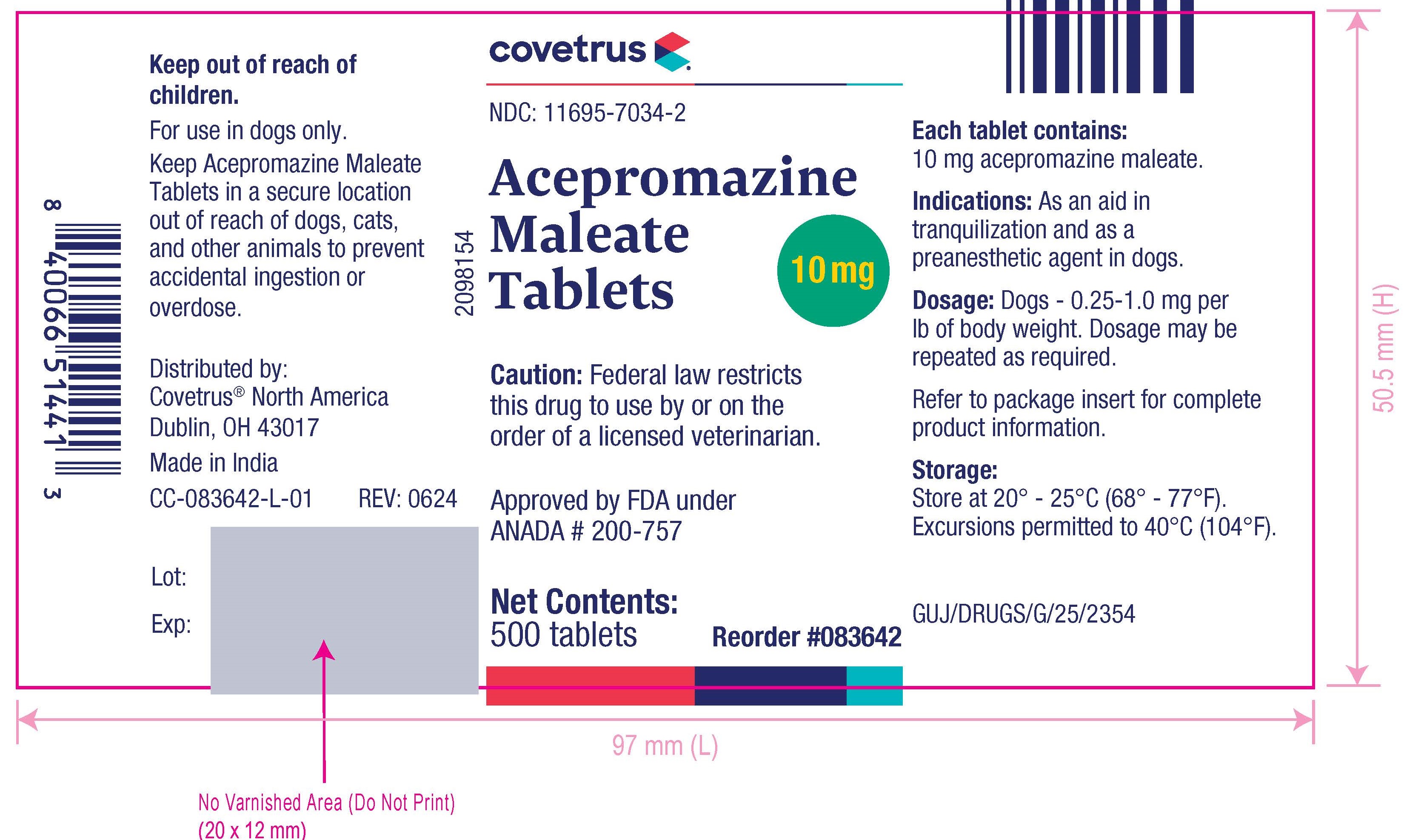 10 mg 500 tab