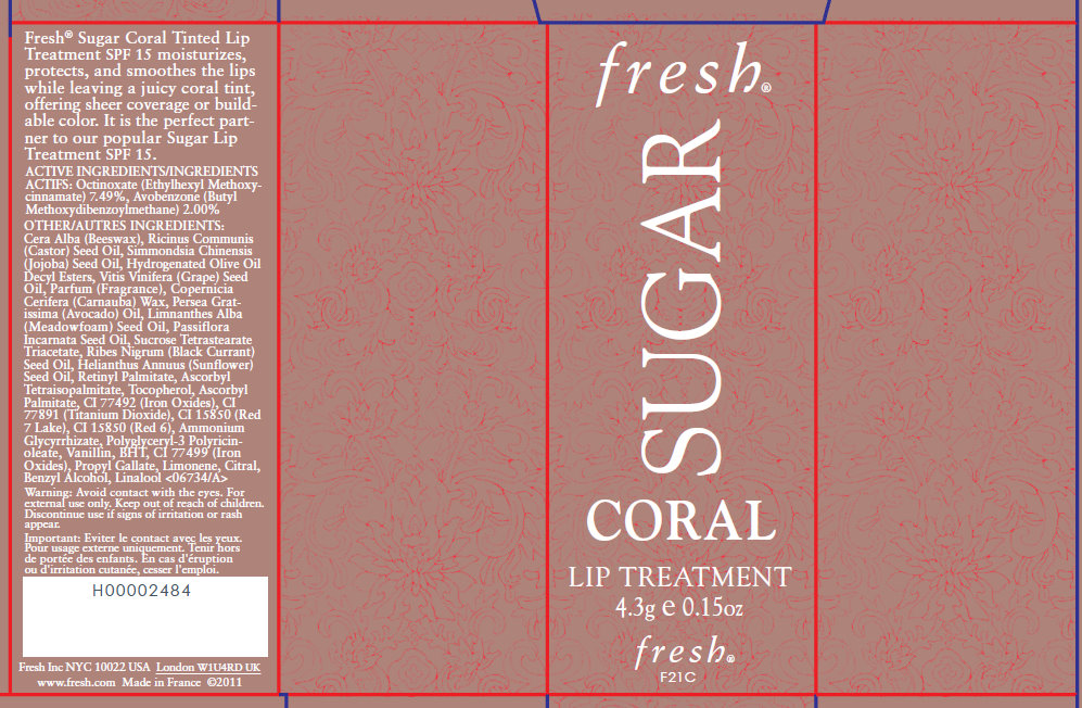 Coral Box Label