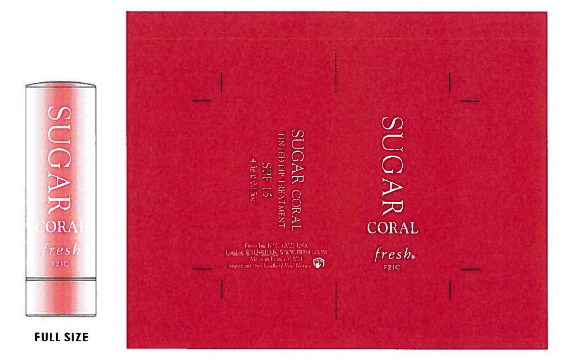 Fresh Sugar Coral Tinted Outer Package