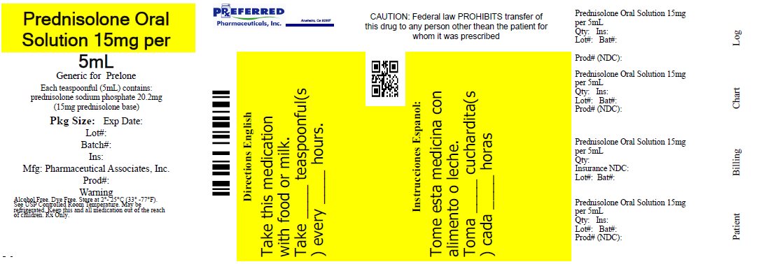 Prednisolone Oral Solution 15mg per 5mL