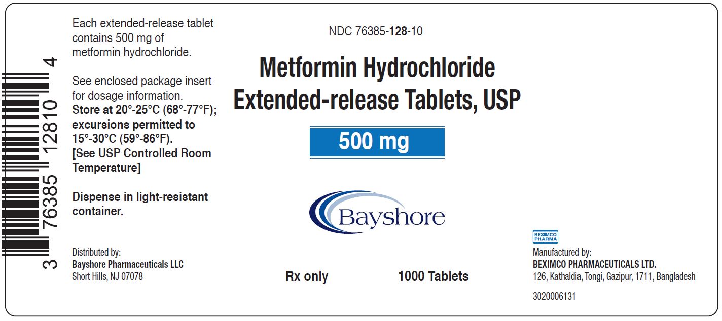 500 mg Product Label