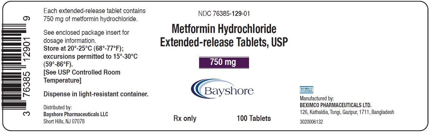 750 mg Product Label