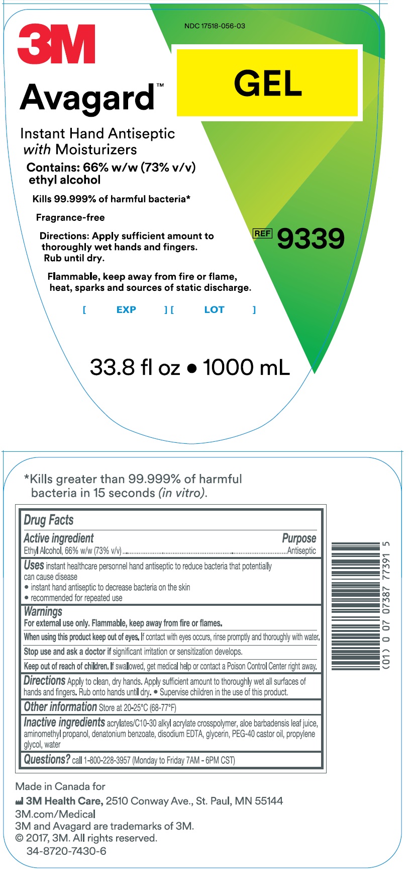 Principal Display Panel –1000mL Cartridge Label
