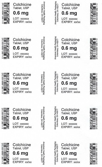 0.6 mg Colchine Tablet Blister