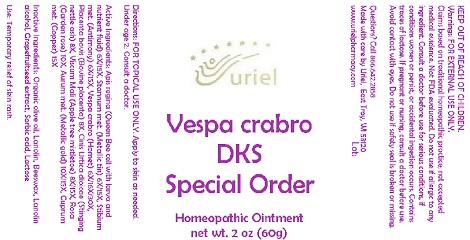 Vespa crabro DKS Special Order OIntment