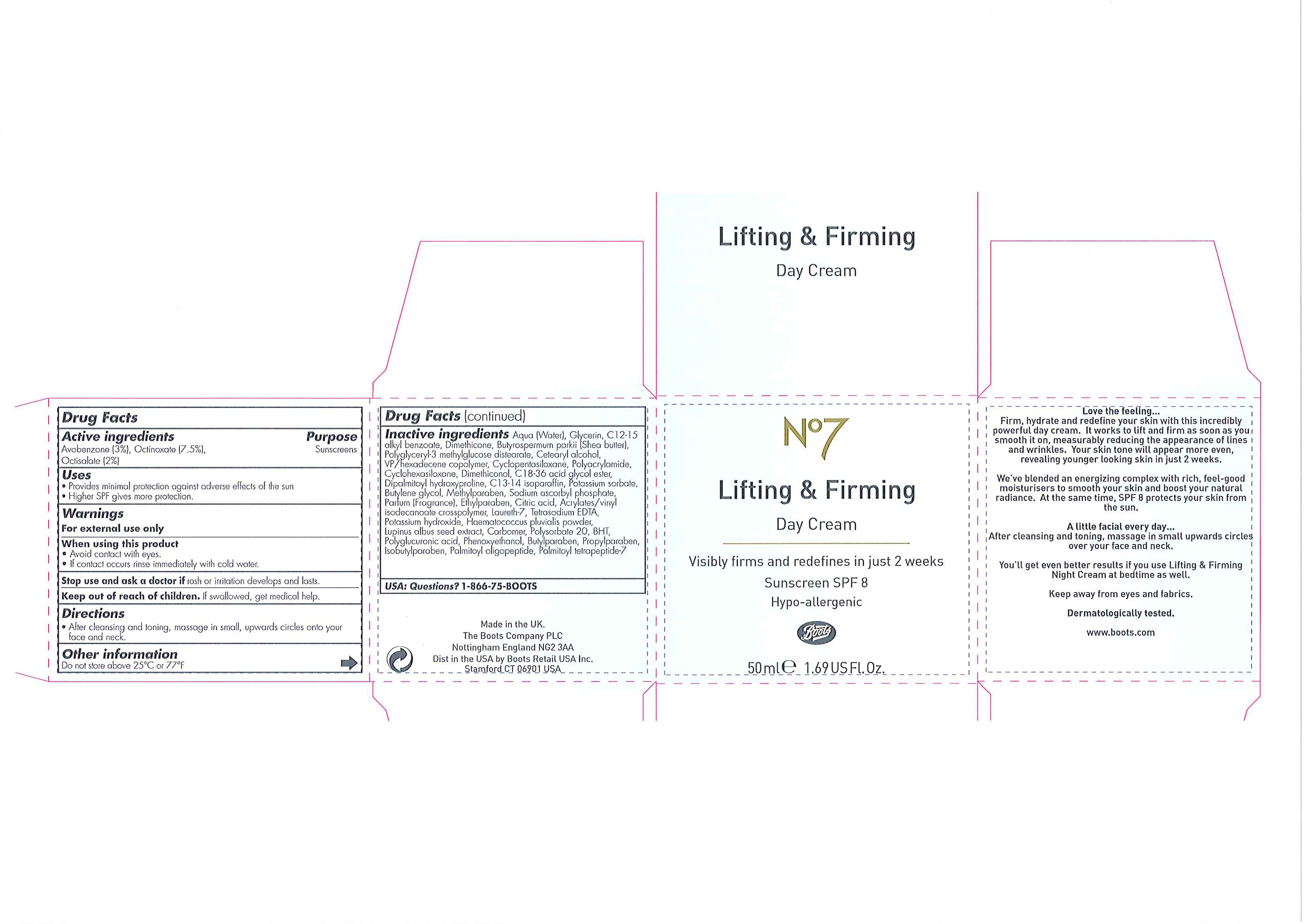 Lifting and Firming Day Cream carton