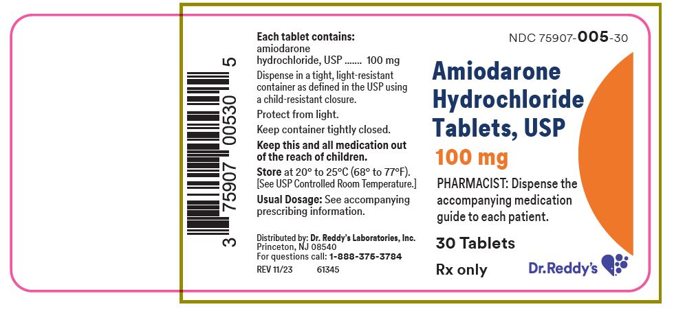 Principle Display Panel - 100mg Tablet Bottle