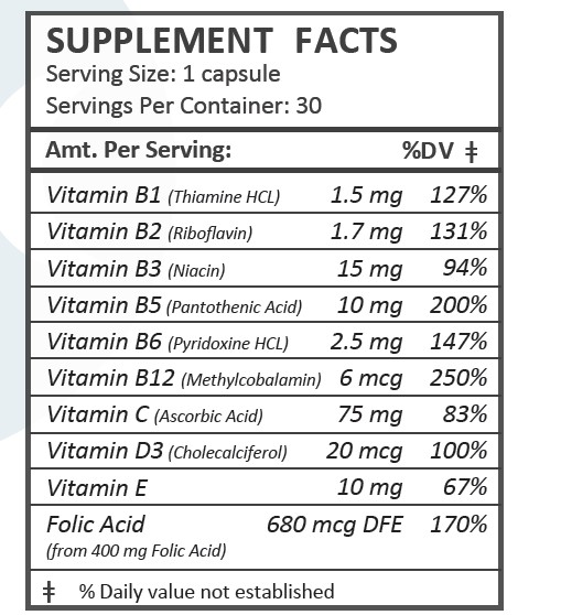 Trivia Complete Supp Facts