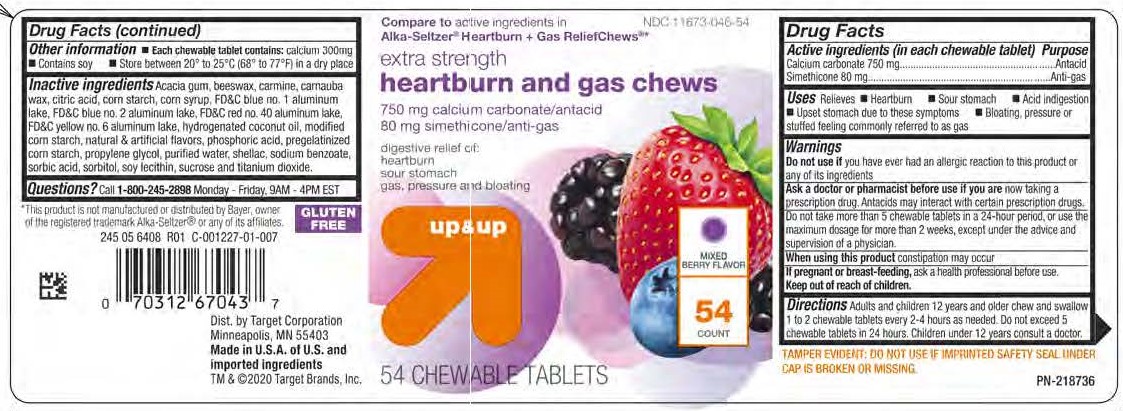 Target Berry Antacid + Anti-Gas 54ct Relief Chews 