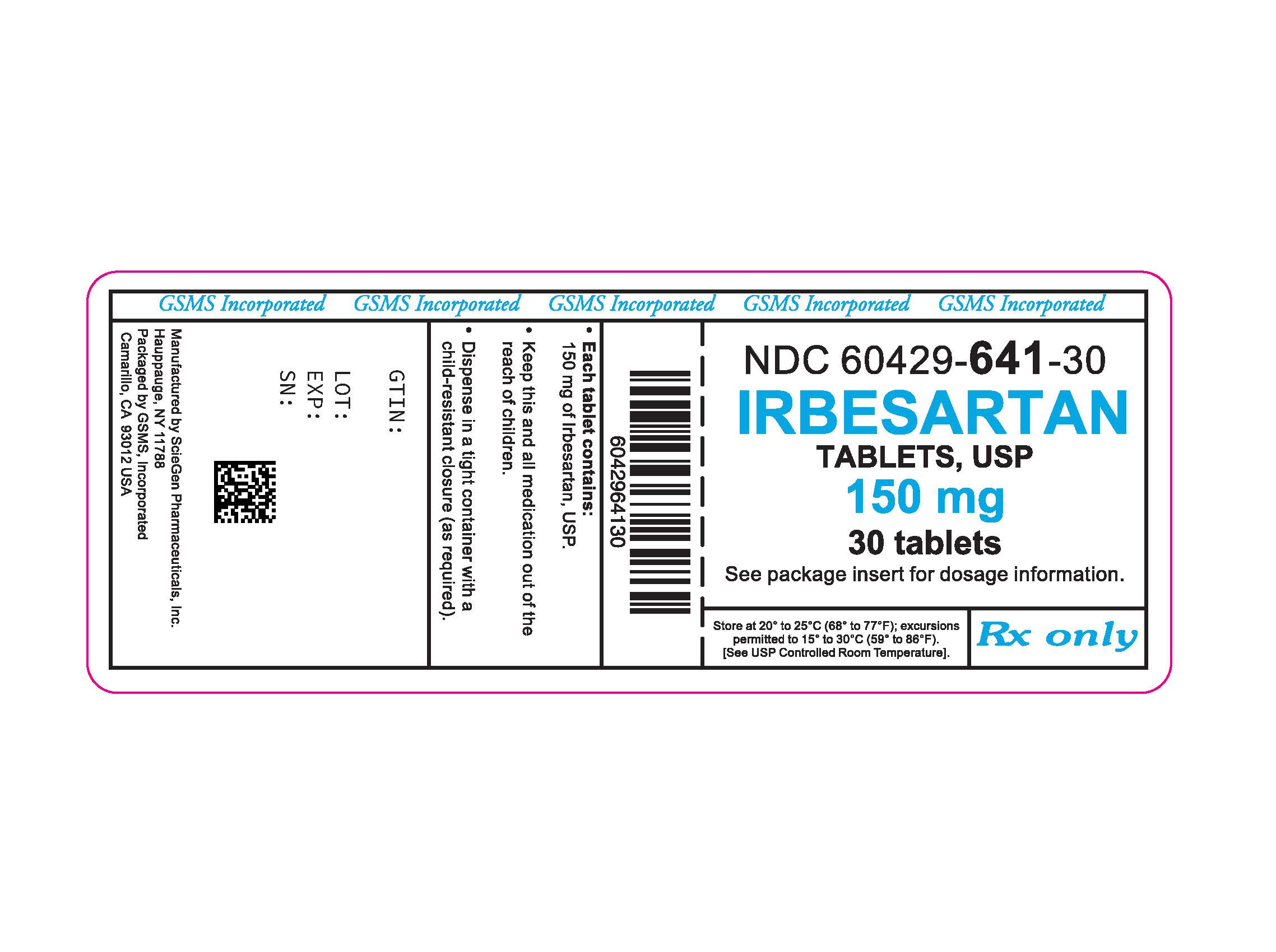 60429-641-30LB - IRBESARTAN 150 MG TABS - REV NOV 2015.jpg