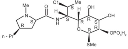 Clindamycin Phosphate Structural Formula