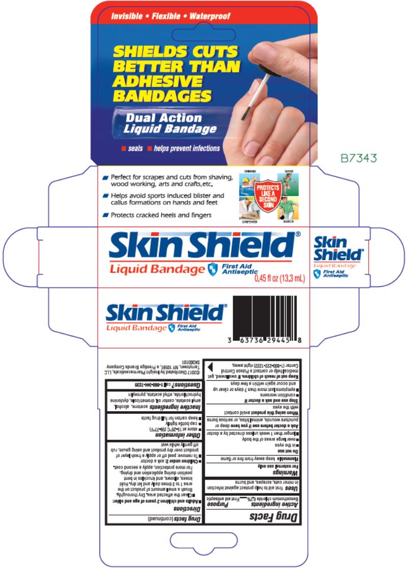 PRINCIPAL DISPLAY PANEL
Skin Shield®
Liquid Bandage 
First Aid Antiseptic 
0.45 fl oz (13.3 mL)
