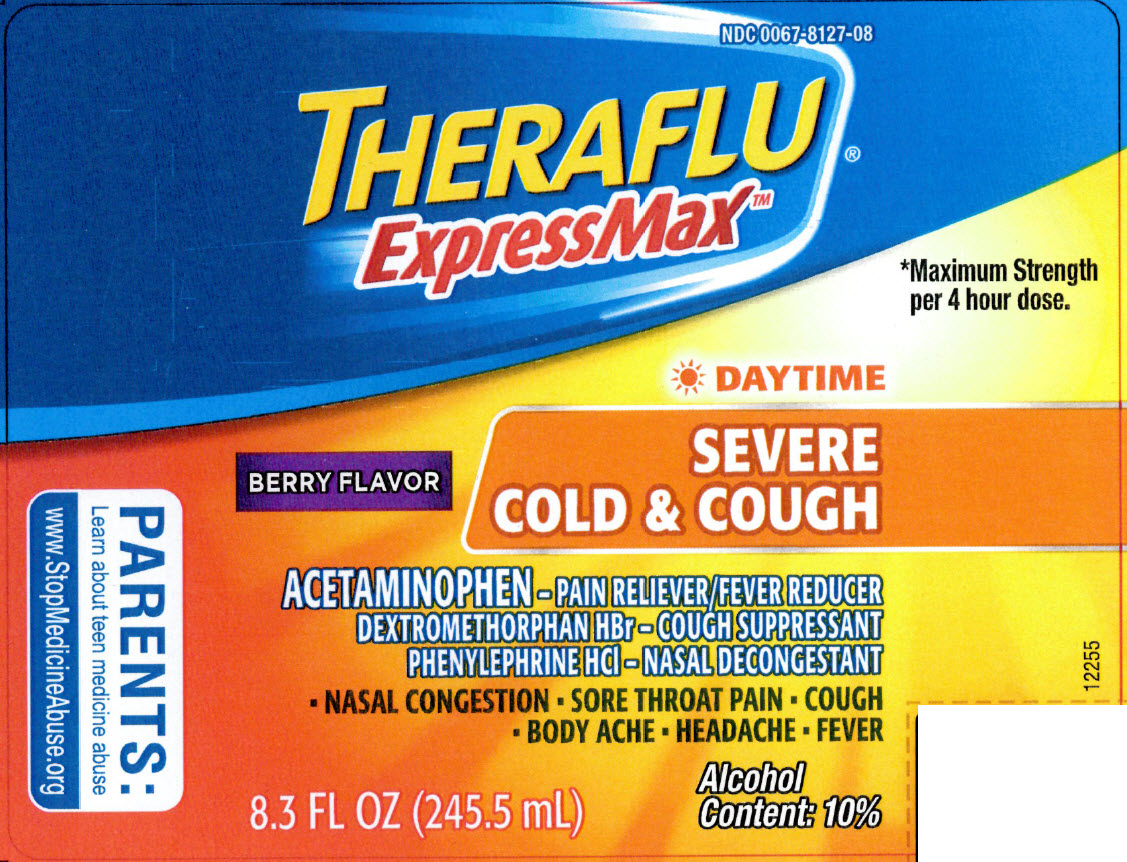 Theraflu ExpressMax Daytime front label