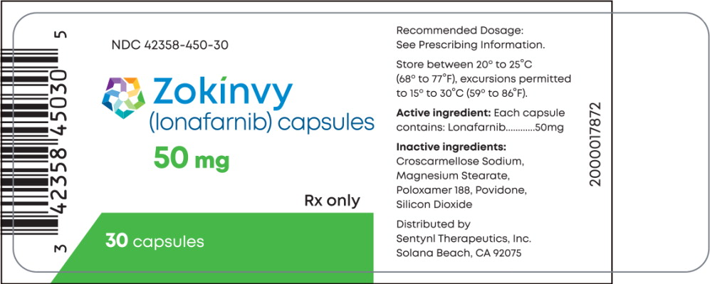 Principal Display Panel - 50 mg Bottle Label
