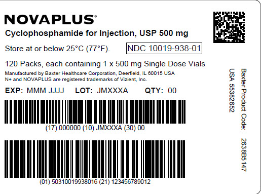 Cyclophosphamide Representative Label 10019-938-01 2 of 2