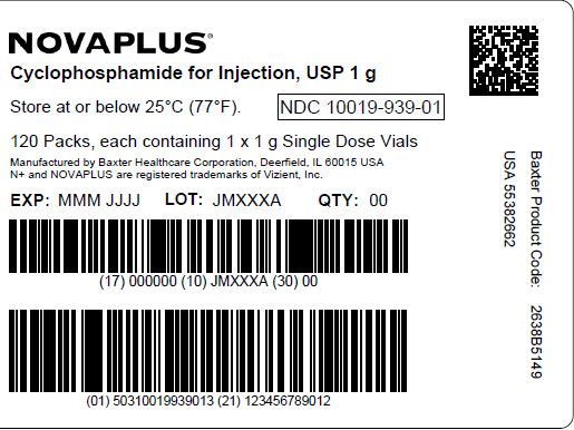 Cyclophosphamide Representative Label 10019-939-01 2 of 2