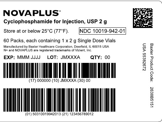 Cyclophosphamide Representative Label 10019-942-01 2 of 2
