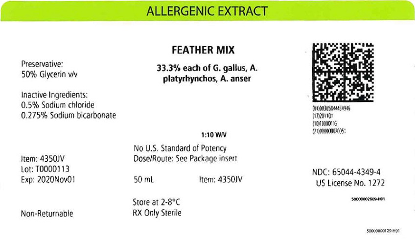 Feather Mix, 50 mL 1:10 w/v Carton Label