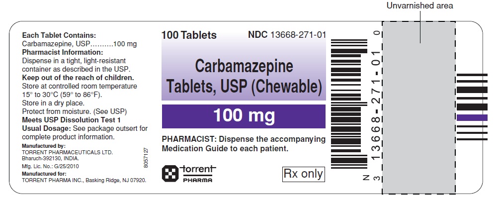 Carbamazepine Tablets (Chewable) 100mg