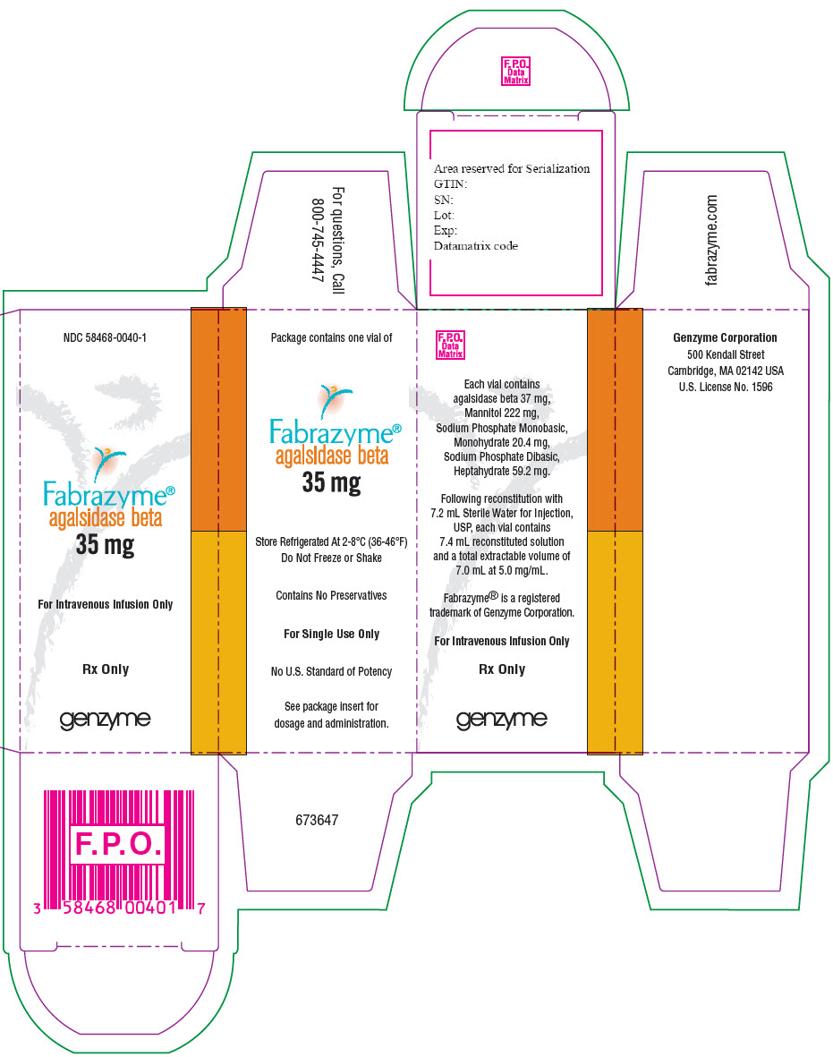 PRINCIPAL DISPLAY PANEL - 35 mg Vial Carton