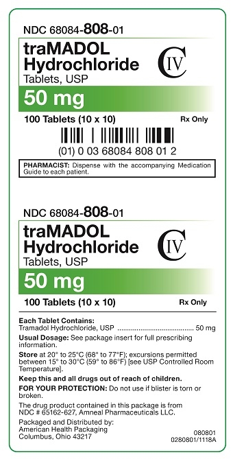 50 mg Tramadol HCl Tablets Carton